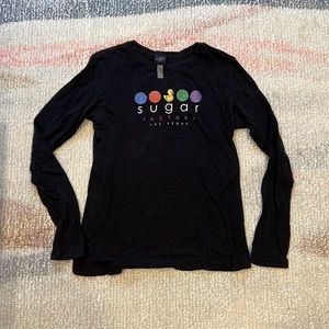 Pre-Owned Sugar Factory long sleeve tee in size M